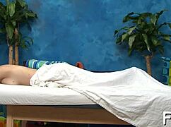 Why does this massage push her into total orgasmic agony?