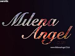 milena angel steps into her role as military girl