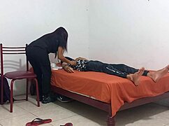 Capricious Nurse Gropes Big Juicy Tits While Treating Patient In Hospital Interview