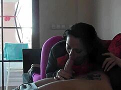 Mary Rider milf trains with Eric's monster cock cowgirl creampie ride