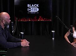 Bibi Hourani flaunts tats fingers ass loves deep boquete sheer red