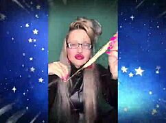 Femdom Bimbo Glasses Crossdresser Jerk Off Instructions Fantasy Cum Denial No Cumming Allowed!