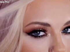 petite blonde alex grey takes hard pov pounding from monster cock with sloppy blowjob