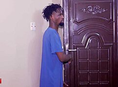 after she gets fucked hard, she just walks out on her husband like nothing happened
