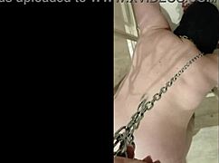 belle's uro session humiliates her euro femdom slave with golden shower