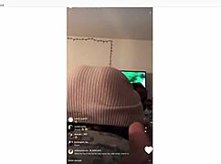 What hides behind instagram girl 33's big ebony ass and tits?