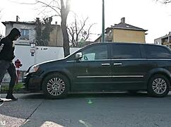 slutty suspect sladyen skaya bends for dp ass pounding at police station