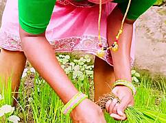 Village Big Boobs Maid Fucks Land Owner Dirty Telugu Talk