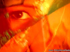 Far east snake lover strips teasingly