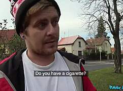 amirah adara hooks up public for cash sucking boyfriend's monster cock outdoors