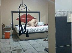 Big-ass Mexican whore sucks cock and fucks hard!