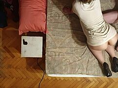 Watch Sasha Earth gape her asshole with dildo as Anastasia mistress masturbates hard.