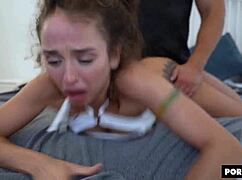 my petite teen pussy throbs with eye-rolling orgasm bliss