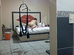 Big-ass Mexican whore sucks cock and fucks hard!