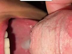Can curvy Colombian Sabrinafoxy deepthroat your cock and swallow the load?