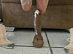 Goddess's Perfect Feet Milk Every Drop In Explosive Footjob Cum Eruption!