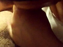 moroccan babe's lips wrapped tight around throbbing cock in steamy blowjob