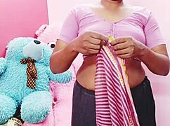 stepson pounds stepmom hard with telugu dirty talk nonstop