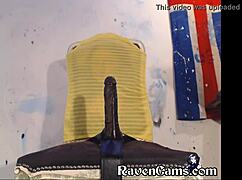 Naughty British teen teases with dildo before squirting orgasm