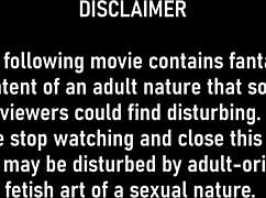 What happens backstage when Channy Crossfire strips in heels for hairy anal fingering?