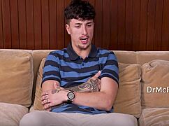 therapy for family tree with reagan foxx and dr mcpervy on hospital sofa ugh