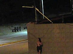 i can't stop watching this naked beach couple on security cam