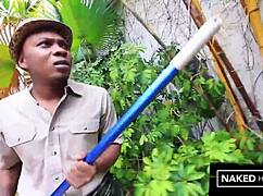 bbc cages this juicy brazilian big ass pussy slut for doggystyle