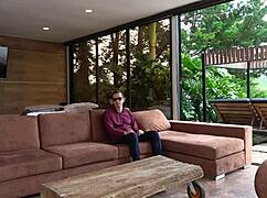 i BANG blind man's daughter right beside him CUM drips he thinks cream