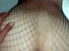 my sexy girl gets home from school craving raw sex sans condom in fishnets