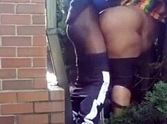 fucking that thick pastor's wife outside church makes her moan wet