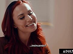 i... i couldn't resist aidra fox seducing me, kenna james, into that romantic lesbian heat with italian subs