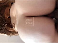 Blonde Latina Princess shakes submissive ass consoling half sister post holiday