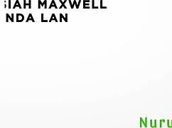 😍 cutie oriental petite masseuse takes Isiah Maxwell's BBC deep in nuru massage!