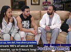 dr tampa's mia moans in domination as stranger humiliates her petite latina pussy backstage 😈🔥