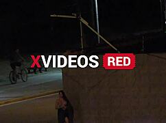 i can't stop watching this naked beach couple on security cam