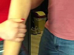 Hot neighbor walks in by mistake her tight leggings ass begging for pounding now