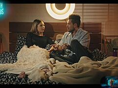 rebecca volpetti strips nude in bed for european italian star sex tease