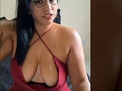 Naughty Professor Spits on Tits Before Student Cums on Her Face