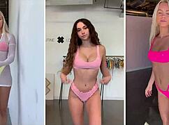 Boutinela's teasing bikini moments compilation