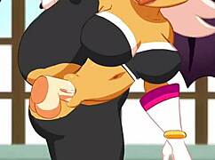 rouge the bat fucked hard in riders outfit game slut