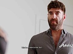 Tears flow as cuck husband joins wife's cheating threesome hardon raging