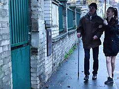 hey check this teen ass getting destroyed by old man