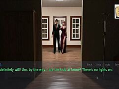 blonde milf wife and stepmom play erotic game turning hardcore!