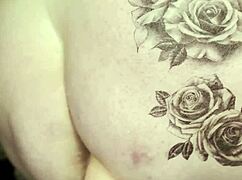 Curvy Minxycme's fat ass stretched wide by sex machine