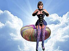 granny sky gilf takes licking dicking to explosive cum