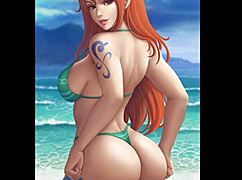 Nami's Hentai Beats Pulse with Wild Anime Fuck Scenes in Epic Music Mix