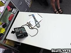 shoplifter jc wilds lets officer giovanni fuck her any way!