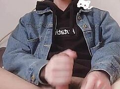 slave masturbates her gaping asshole in bdsm session close up