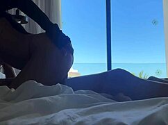 perfect tits big ass flashed topless on beach then pounded in public adventure