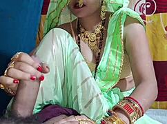 Indian Wife's Dirty Talk Breaks Virgin Seal on Wedding Night